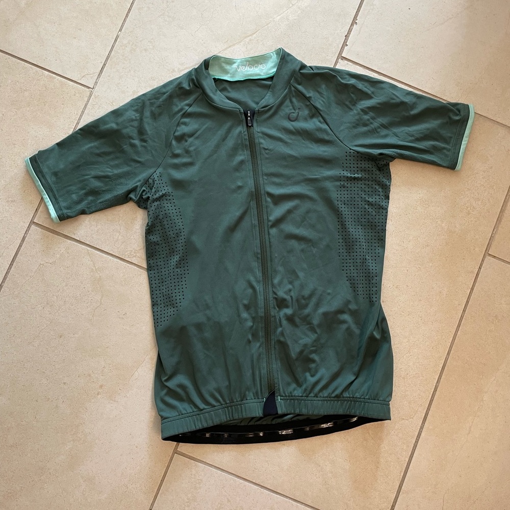 Velocio women cycling Jersey xs green